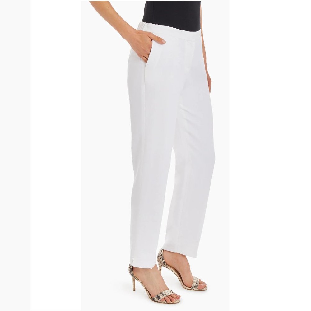Kasper White Pants